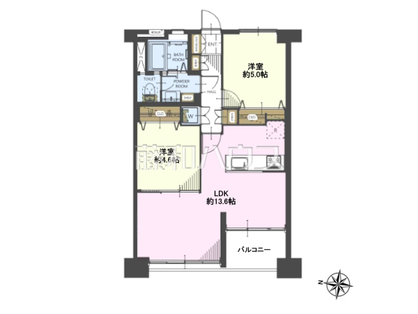 間取図　【豊玉南住宅】