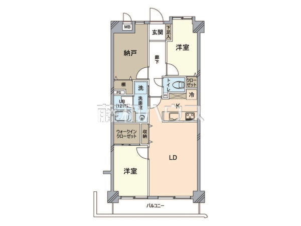 間取図　【シャインハイツ小手指】