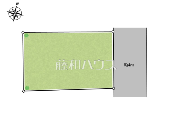 全体区画図　【新座市新堀２丁目】