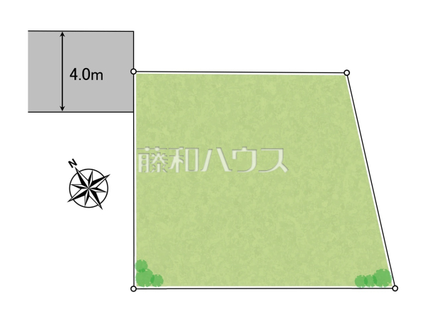 区画図　【所沢市西狭山ケ丘１丁目】