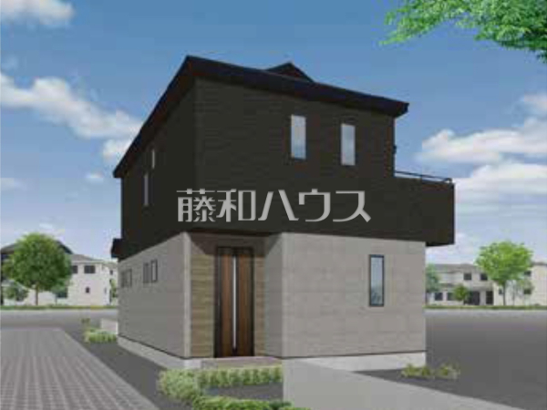 完成予想図（外観）　【所沢市西狭山ケ丘１丁目】
