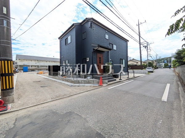 接道状況および現場風景　【八王子市川口町】