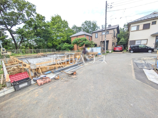 接道状況および現場風景　【東村山市多摩湖町２丁目】