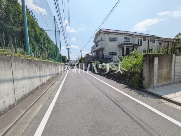 接道状況および現場風景　【杉並区久我山４丁目】