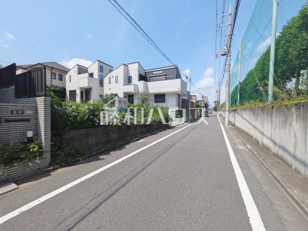 接道状況および現場風景　【杉並区久我山４丁目】