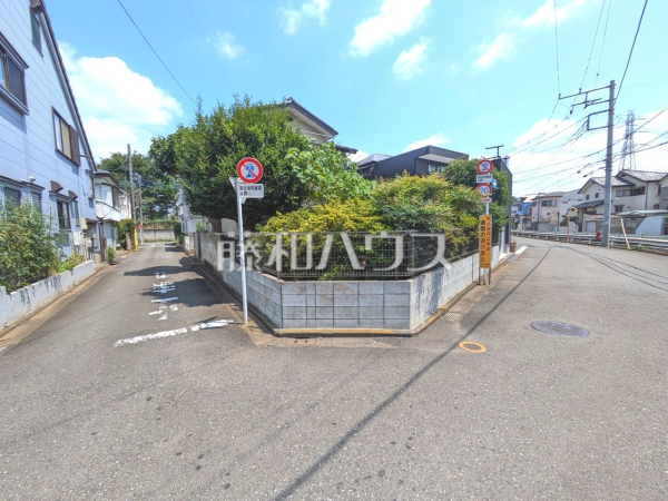 接道状況および現場風景　【東村山市恩多町１丁目】