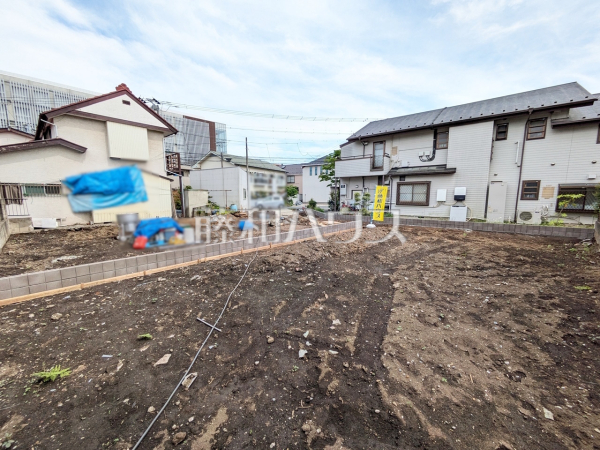 1号地　現地写真　【世田谷区砧７丁目】