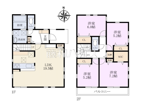 間取図　【新座市野寺５丁目】