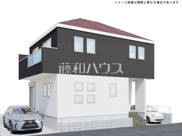 完成予想図（外観）※イメージ画像は実際と異なる場合があります　【新座市野寺５丁目】