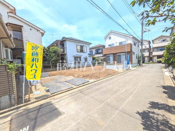 接道状況および現場風景　【新座市野寺５丁目】