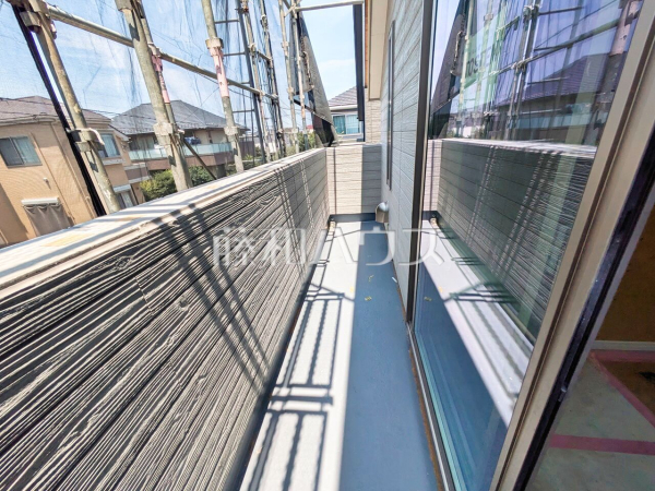 2号棟　バルコニー　(建築中)【東久留米市氷川台２丁目】