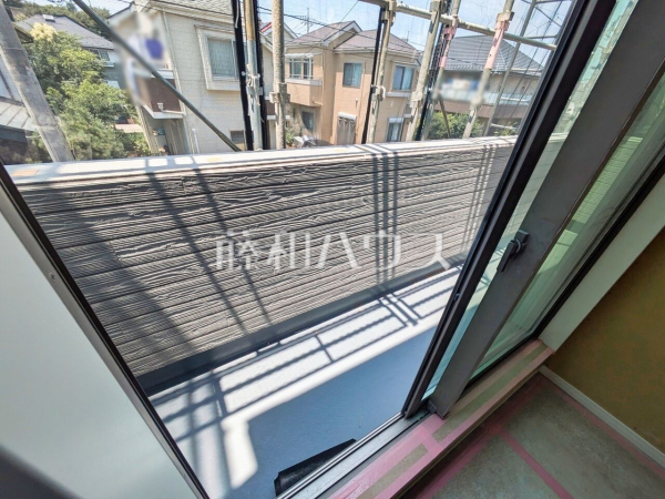 2号棟　バルコニー(建築中)　【東久留米市氷川台２丁目】