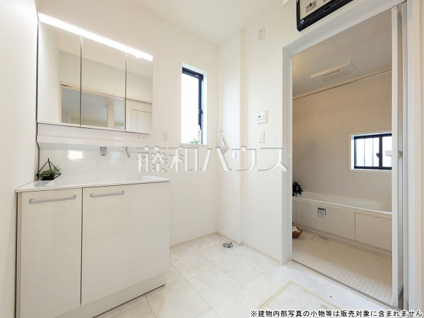 C号棟　洗面室　【立川市若葉町２丁目】