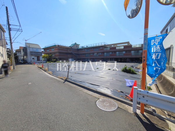 接道状況および現場風景　【三鷹市牟礼１丁目】