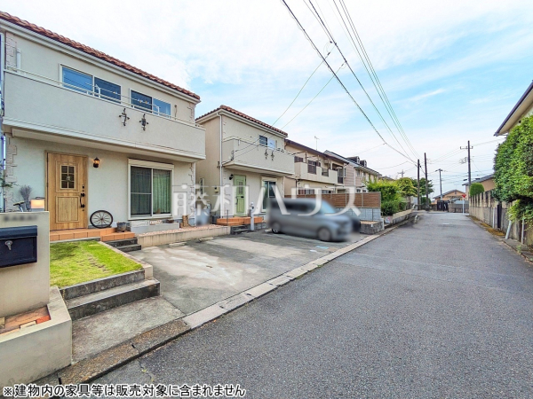 接道状況および現場風景　【日野市南平１丁目】