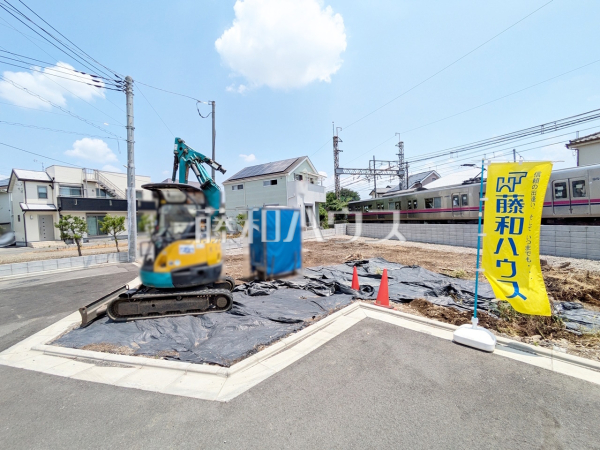 ≪4号棟　外観≫  建物のプレゼンをさせていただきますので、実際の完成イメージを思い描いていただくことができます。お気軽にお問合せ下さい。 【府中市住吉町１丁目】