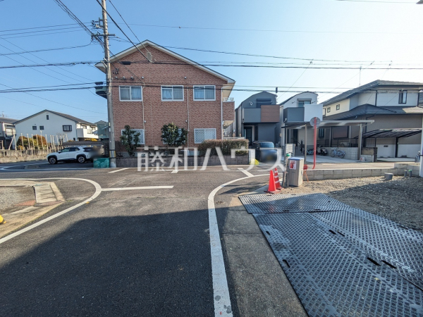 接道状況および現場風景　【名古屋市守山区大字吉根】