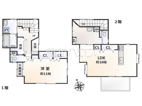 間取図　【八王子市堀之内】