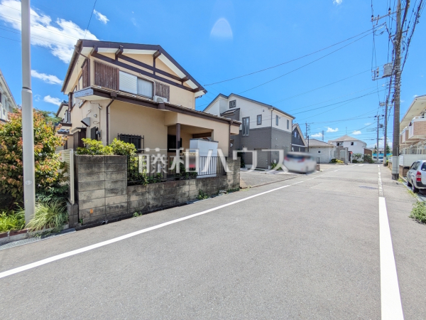 接道状況および現場風景　【日野市神明４丁目】