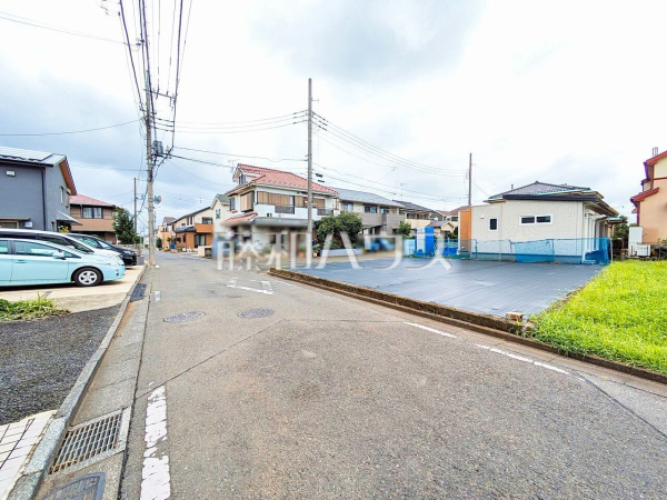 接道状況および現場風景　【清瀬市上清戸１丁目】