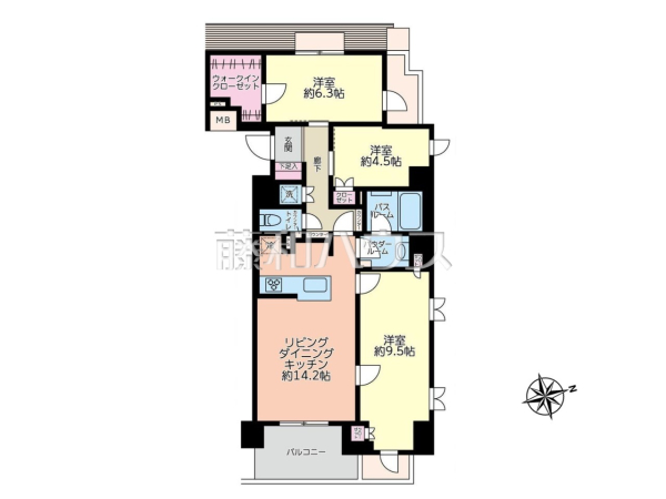 間取図　【ヴェレーナ練馬北町】