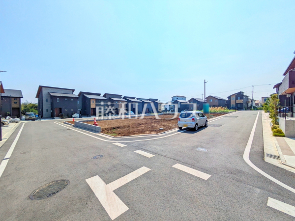 接道状況および現場風景　【武蔵村山市神明１丁目】