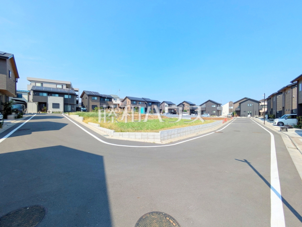 接道状況および現場風景　【武蔵村山市神明１丁目】