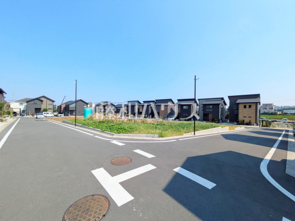 接道状況および現場風景　【武蔵村山市神明１丁目】