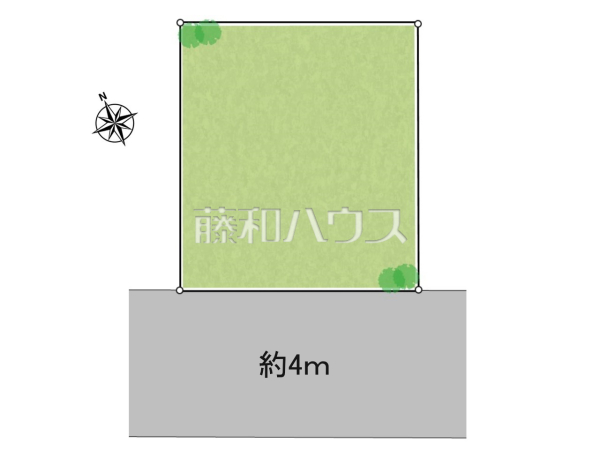 全体区画図　【練馬区西大泉１丁目】