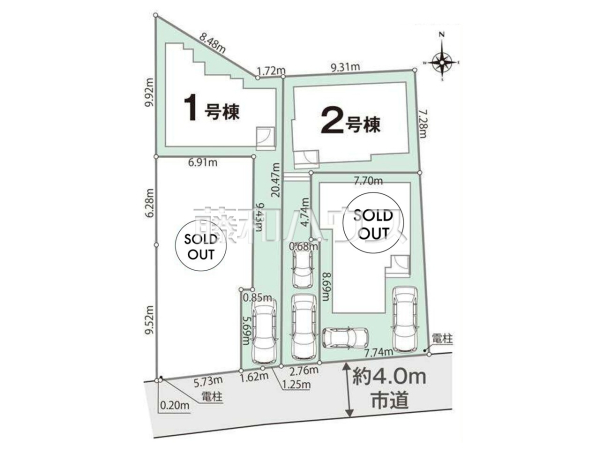 全体区画図 【福岡市城南区飯倉1丁目】 全体区画図 【福岡市城南区飯倉1丁目】