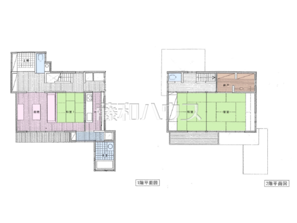 間取図　【世田谷区祖師谷６丁目】