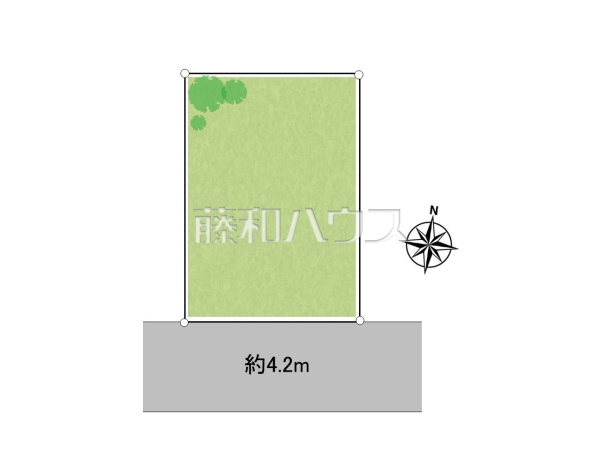 全体区画図　【和光市新倉２丁目】