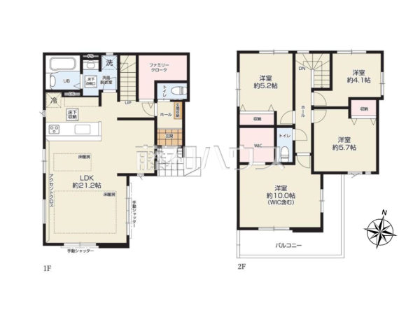 間取図　【和光市新倉２丁目】