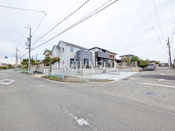 接道状況および現場風景　【春日井市藤山台５丁目】