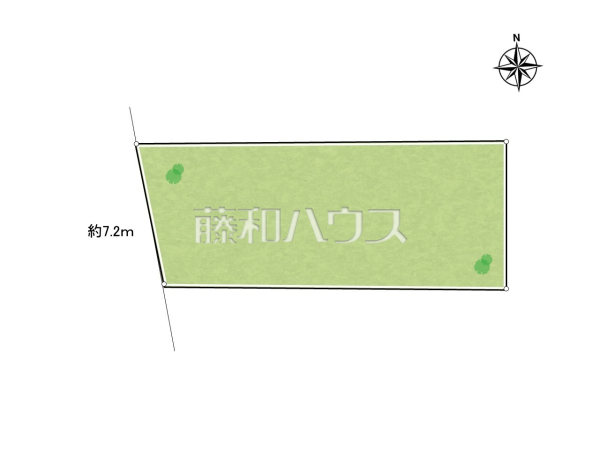 全体区画図　【西東京市保谷町１丁目】