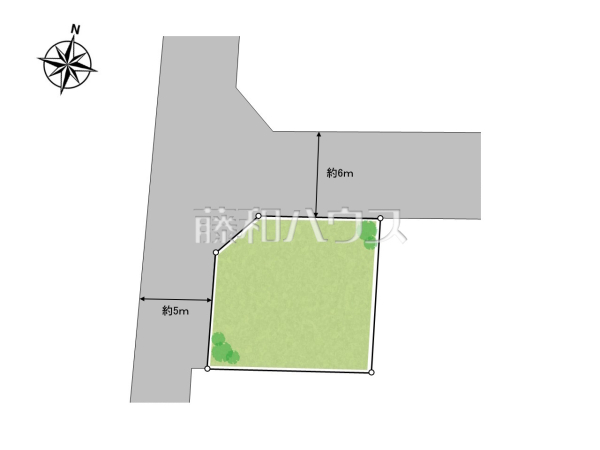 全体区画図　【東村山市野口町２丁目】　忙しい朝に嬉しい「東村山」駅まで徒歩約9分！