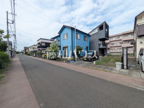 接道状況および現場風景　【日野市新町３丁目】