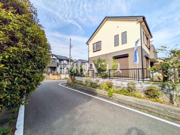 接道状況および現場風景　【八王子市館町】