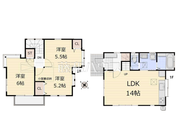 間取図　【武蔵村山市中原１丁目】