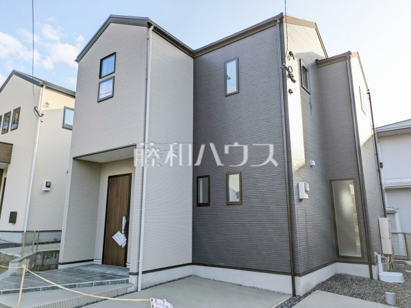 堂々完成、いつでもご内覧いただけます！ぜひ実物をご覧いただきたく思います。2号棟　外観　【福岡市南区中尾１丁目】