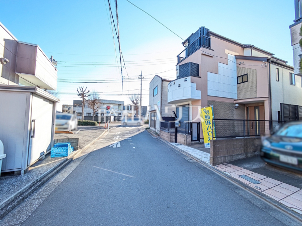 接道状況および現場風景　【練馬区春日町１丁目】