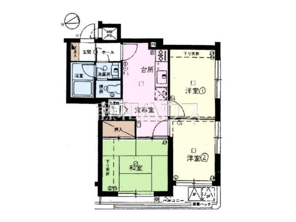 間取図　【ライオンズマンション西荻窪第3】