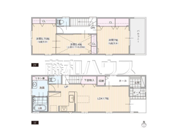 間取図　【名古屋市守山区大字中志段味字洞畑】
