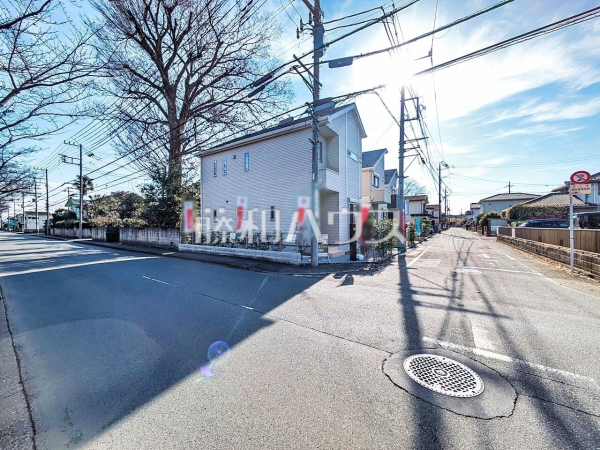 接道状況および現場風景　【小平市上水南町３丁目】