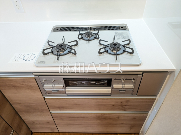 3口ガスコンロ　【杉並区桃井２丁目】