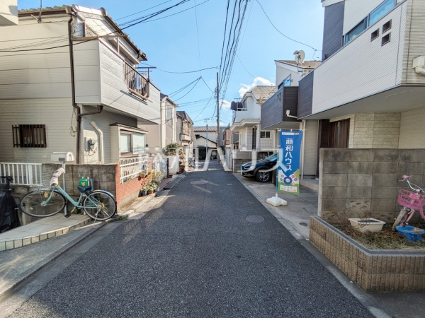 接道状況および現場風景　【杉並区桃井２丁目】