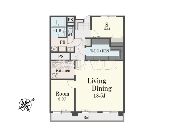 間取図　【ひばりが丘プラザ】