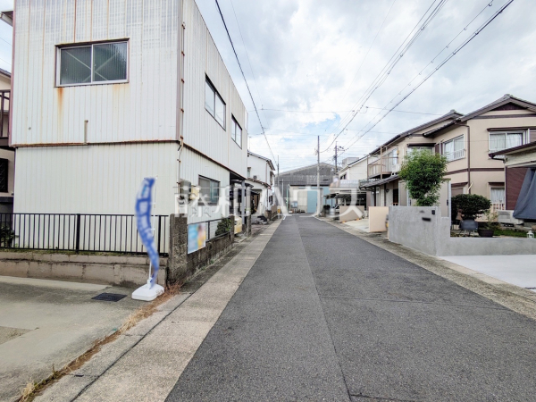 接道状況および現場風景　【名古屋市守山区脇田町】