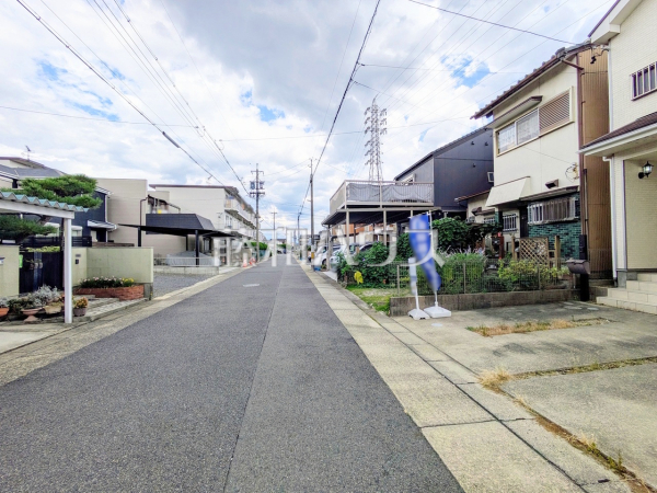 接道状況および現場風景　【名古屋市守山区脇田町】