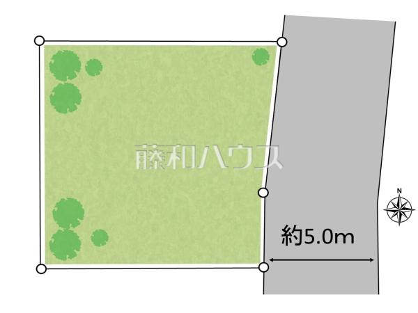 全体区画図　【小金井市貫井南町４丁目】